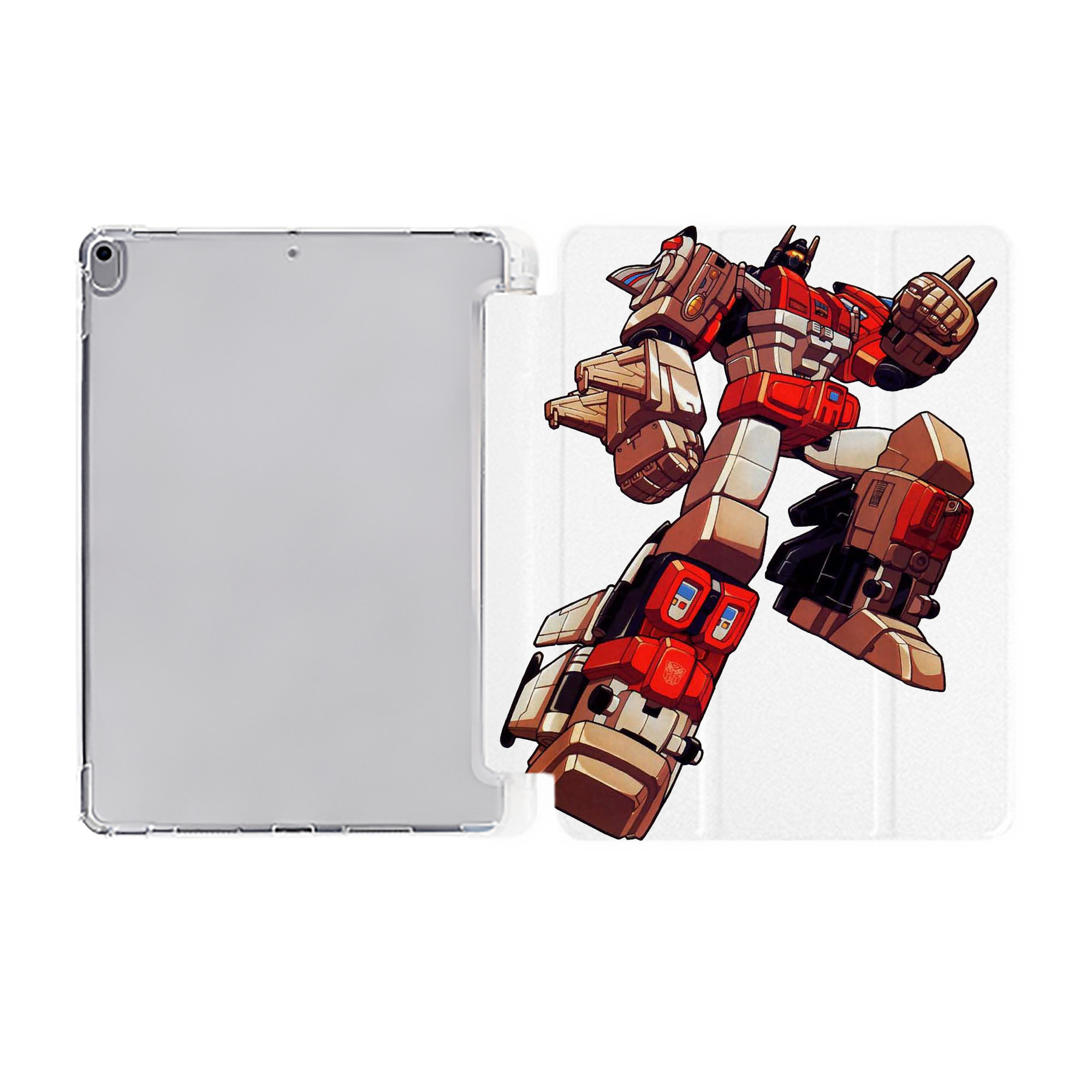 （画像用）  IPad ケース ペン収納付き 三つ折りスタンド PUレザー×シリコン 対応機種9.5/10.5/10.9インチ
